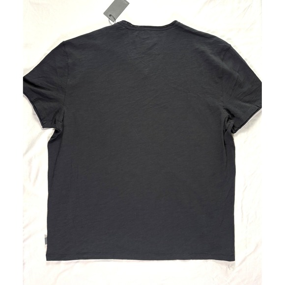 NWT John Varvatos Miles V Neck T Shirt XXL Burnout Grunge Streetwear Lightweight - Picture 9 of 9